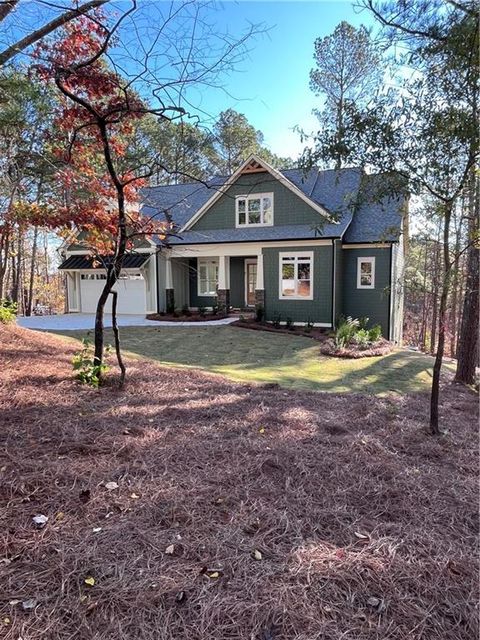 A home in Dawsonville