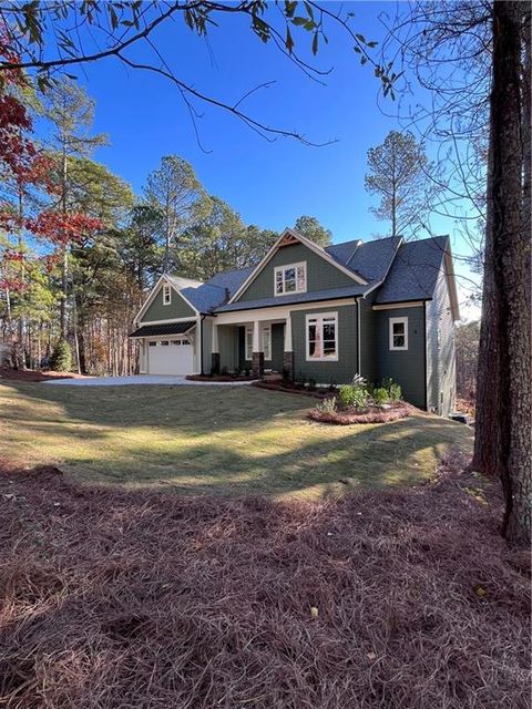 A home in Dawsonville