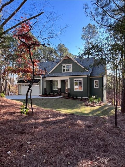 A home in Dawsonville