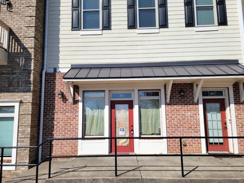 REDUCED PRICE! This income generating property has a 2+ year long tenant in place. Leasing Month to Month. This 1 story, 1161 sq ft location has an exterior similar to a NY brownstone feel which is consistent with the aesthetics of the community. Charming and inviting. This former bakery is ready for new owners and comes equipped with new 3 door refrigerator, 2 door freezer, 3 compartment sink, 2 industrial mixers, baking oven, and point of sale machine. 2 bathrooms. The location is nestled in the River Park Subdivision which is a community of over 700 single family homes and townhouses. There is also a vibrant small business community within River Park (River Park North) where your business can be the brand standard for business lunch/catering. The location is also within walking distant of the community pool, playground and pavilion where the spring and summer foot traffic really comes alive. Sale includes the 1 story commercial unit and equipment (a list can be provided). There is no residential space included with the property. The monthly HOA dues include water and trash! There is ample parking around the location.