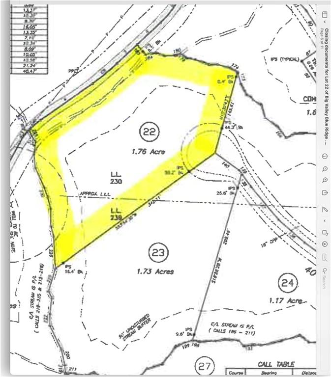 LOT 22 Lower Ridge Trail, Morganton, Georgia image 2