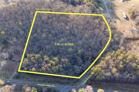 0 Peeples Valley Road Cartersville GA 30121