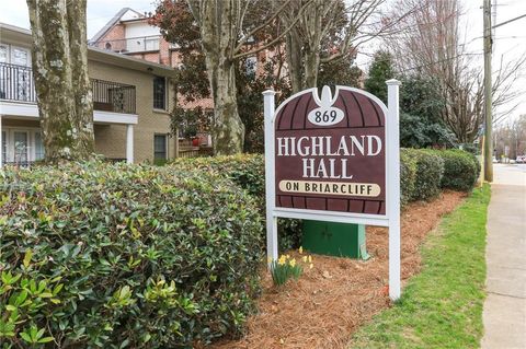 Condo For Sale - 869 Briarcliff Road #B25<br/> Dekalb County, Atlanta, GA 30306