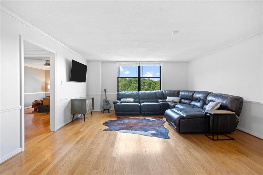 Discover urban living at its finest in this charming top-floor condo at Slaton Manor, nestled in the heart of Buckhead. This recently
renovated gem offers the perfect blend of character and modern convenience, ideal for the discerning buyer seeking a low-maintenance
lifestyle. Step into an open, airy space where a newly renovated kitchen seamlessly flows into the living room, creating an inviting
atmosphere for entertaining. The home boasts hardwood floors throughout and elegant dental molding, adding a touch of sophistication.
The spacious master bedroom features a large closet, providing ample storage. At just $416 per month, the low HOA fee includes all
utilities except internet, making this home perfect for frequent travelers or those on a fixed budget. Google Fiber is available for high-
speed internet connectivity. Residents enjoy access to a range of amenities, including a refreshing pool, expansive garden and patio area,
library, community center with kitchen, and convenient basement laundry facilities. Located within walking distance of the prestigious
Shops of Buckhead, this condo offers unparalleled access to high-end retail, dining, and entertainment options. Also conveniently located
near Trader Joes, Whole Foods, and Publix. Experience the best of Buckhead living in this thoughtfully updated, character-rich home that
combines comfort, convenience, and style. The property is VA and conventional approved but not FHA.