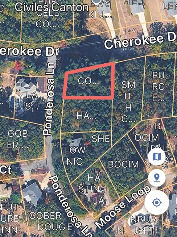 Beautifully Wooded Corner Lot