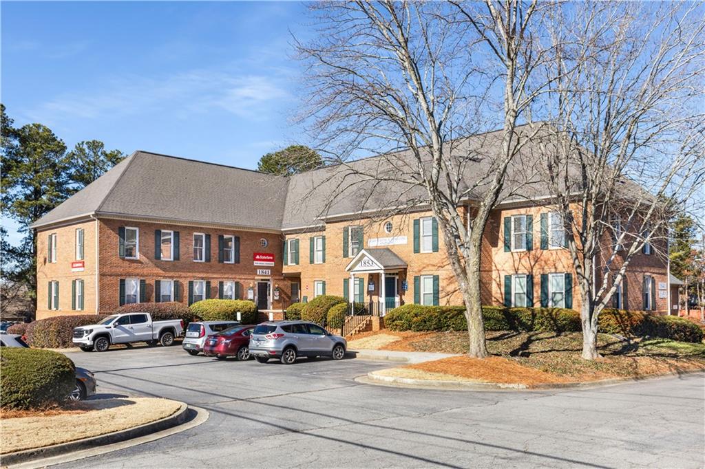 Flexible move-in ready office space with easy access to major highways, great parking, private entrance, multiple offices, kitchenette, and in-suite bathroom in a great location across from Sprayberry High School! This second floor suite has a reception area and 5 offices, one being used currently as a conference room. It’s a perfect set up for any professional such as a tech company, marketing firm, counselors, attorneys, medical practices, boutique real estate firms, and more. Office furniture could be negotiated as part of the sale for an additional fee! All in a prime location next to other retail convenient for you and your target demographic. Check it out today!