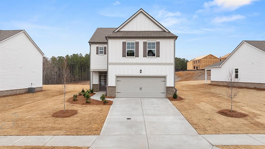 This house is almost brand new and located in Carter Grove subdivision. Beautiful neighborhood welcomes you home and house is ready to move in with new washer/dryer and refrigerator. Open concept kitchen with great room is wonderful for family entertaining and rear view is outstanding. Wooded and private backyard is so nice that you must see it. Nice size 4 bedrooms upstairs and open floor plans that are ideal for gathering and entertaining. One of the standout features in Carter Grove is it’s Cartersville Primary School. You’ll have peace of mind knowing your children are attending the A-rated Cartersville School System, known for excellence. Also, Woodland Hills Golf Course. This peaceful 18-hole golf course, with multiple levels of memberships, is a short golf cart ride away from your three-car garage. The easy-access golf lifestyle you’ve always dreamed of is right at your fingertips. Amenities incudes: Swimming Pool, Tennis Courts, Playground, Green Spaces and Ponds, Community Clubhouse and Cabana, Cartersville Primary School, and Woodland Hills Golf Course.