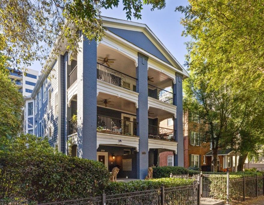 Rare Midtown Atlanta condo with immediate rental opportunity! Located at in The Plaza at 14th Street, this updated unit is just steps from Piedmont Park, shops, restaurants, and all the energy of 14th Street. Featuring hardwoods throughout, a dedicated bedroom with closet, an updated bathroom with new fixtures, and an in-unit washer and dryer, this condo offers low-maintenance city living with strong tenant appeal. Fully rentable right away, it's an ideal investment for buyers seeking instant cash flow in a highly desirable, walkable neighborhood. Priced just under $235,000, this is a smart opportunity in Midtown Atlanta.