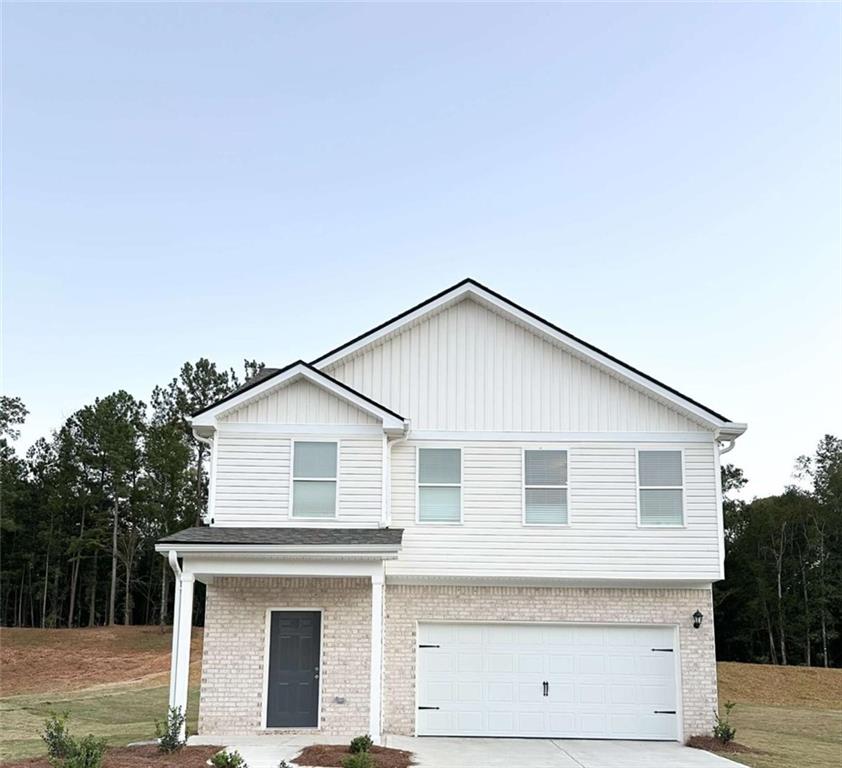 BASEMENT HOME WITH NO HOA!!! ONLY 2 NEW HOMES IN THE NEIGHBORHOOD... GREAT NEW HOMES IN CREST AT RIVERTRACE Subdivision! Step into the Enchanting Hudson Plan and experience its captivating features. This 4-bedroom, 2.5-bathroom home with a 2-car garage, complete with an unfinished basement that offers a blank canvas for you to customize to your liking. This home boasts a seamlessly open design, ideal for hosting gatherings with family and friends. The kitchen is a highlight, showcasing alluring granite countertops, tile backsplash, stainless steel appliances (including a microwave, dishwasher, and freestanding stove), and stylish 36" cabinets. There is also a separate dining/eating area. Revel in the home's abundance of recessed lighting, complemented by LVP flooring on the main level and in the wet areas on the 2nd level. Carpet on the stairs, hallways, bedrooms, and closets. Upstairs, the comfort continues with a conveniently located laundry room. A generously sized main primary suite, complete with a walk-in closet and a luxurious primary bathroom featuring a 5' shower stall, granite countertops, and dual vanity. The secondary bedrooms offer ample storage space with nicely sized closets, and there's an additional bathroom with elegant fiberglass shower/tub combos and granite countertops. You could receive closing costs or have the opportunity to reduce your interest rate with the preferred lender. Don't miss your chance to own this stunning home and enjoy the lifestyle you deserve.
