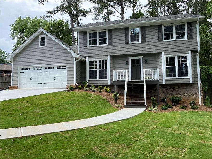 Price Improved !! If you are reading this, that means it is Available. For faster response, please text to six seven eight-four zero four-two zero-15 with your Name and Information. DO NOT SEND REQUESTS THRU zill0. . Must See! Fantastic 4 Bed, 3 Full Bath Home w/ Semi-Finished Basement in Walton School District! All Almost New Kitchen with New White Shaker Cabinets, New Quartz Countertops, New Island, New Stainless Steel Apps, New Tile Backsplash, etc. All New Bathrooms (3 Full) with New Tile, New Vanities, New Granite Vanity Tops, New Faucets, New Light Fixtures, New Showers/Shower Glass, etc. New Hardwood Floors throughout Main Level, New Garage Door, New ROOF, New HVAC, New DRIVEWAY, New Windows, New Carpet Upstairs, New Fresh Paint Inside, New Fresh Paint Outside, New Smooth Ceilings (no Popcorn). Large master bedroom with his & her closets, dual vanity in master bath, partially finished basement with unfinished section for storage. Large Back Deck, Fully Fenced backyard. Tenant pays for all Utilities and Lawn care. Currently occupied. Tenant Pays: All Utilities, Cable TV, Electricity, Gas, Lawn care,Grounds Care, Pest Control, Repairs, Telephone, Trash Collection, Water, Renters Insurance. Lawn mover may be provided to use with 2 year lease contract. If the listing is active, that means it is Available.
