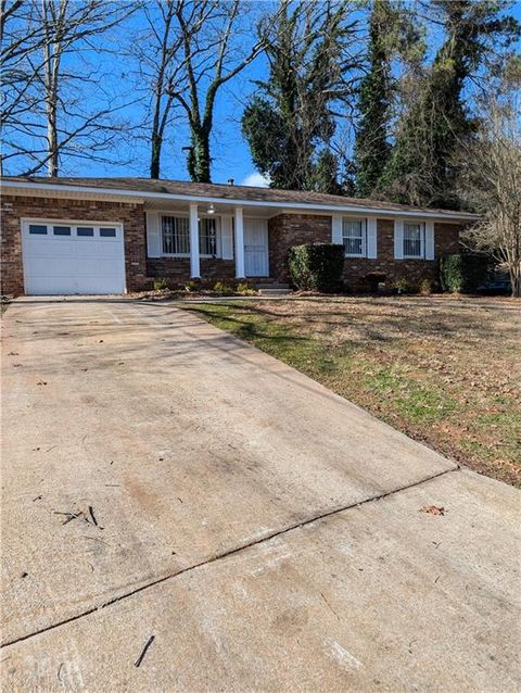 A home in Stone Mountain