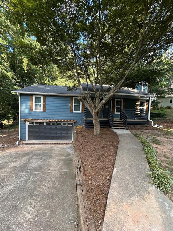 Come check out this newly remodeled, semi-custom home! This is your traditional style home in a well maintained neighborhood. Everything about this home is, amazing! Featuring a new roof, new windows, new HVAC, fresh paint, new stone countertops, vanities. 3 spacious bedrooms and 2 full baths on main level. Finished basement features a spacious living room and a flex room. Could be a 4th bedroom, office, play area. The possibilities are endless. The real show stopper, in addition to the custom and modern paint colors, is the in-ground pool. This amazing pool comes with a new liner and pump, awesome diving board, and ready to make memories to last a lifetime. Spacious covered back deck for all the parties and get-togethers. This home truly is a must see and will not last.