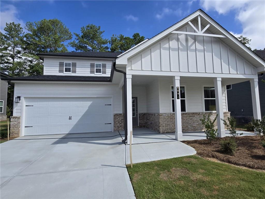 Discover Your Brand-New Sweet Home! Introducing stunning 4 Bed & 3 Bath brand-new homey, where modern elegance meets ultimate comfort! Located in the heart of Grayson (Dove Lake community), this beautifully designed floor plan features Harding floorplan is sure to wow!
## 4 spacious bedrooms and 3 modern bathrooms spread across 2,570 square feet
## Open look with a loft to relax in between all the bedrooms and beautiful windows viewing green space in the backyard
## Generous Living Space: Enjoy open concept living areas designed for comfort, entertaining and abundant natural light
## A MODERN open concept layout, perfect for entertaining friends and family.
## The MAIN level boasts a GUEST BEDROOM with a full bath and a FLEX ROOM (Dinning/ private office), providing convenience and privacy for guests or family.
## The kitchen is a chef's dream, with sleek WHITE CABINETS and elegant granite countertops providing both style and functionality. The large KITCHEN ISLAND is open to your dining and family room space. Ready to move in with ALL BRAND-NEW APPLIANCES.
## Upstairs, you'll find TWO ADDITIONAL bedrooms. All generously sized. The upstairs space also features an open LOFT AREA. Perfect for a media space, play area, library, or more!
## The PRIMARY SUITE is oversized and a perfect place to relax after a long day's work. Large walk-in closet is sure to impress.
## Relaxing Retreats: Each bedroom offers abundant space, tranquility, with plenty of natural light and closet space.
## A serene outdoor area perfect for relaxation, Flat backyard, with privacy trees
## Convenient LOCATION: Just minutes from shopping, dining, parks and top-rated schools ensuring quality education for children.
## Welcoming community VIBE, whether you're looking for a cozy retreat or a vibrant community,
This rental is your perfect match! Don't miss out on the opportunity to make it yours schedule a tour today and step into your dream home!
