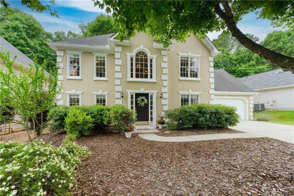 A beautiful and well-maintained two-story home in the Berkshire Manor swim and tennis community! Step into an elegant two-story foyer situated between a formal living room/potential office and a formal dining room. The updated kitchen features granite countertops, stainless steel appliances, and a breakfast area and overlooks the open family room with an inviting fireplace. The primary suite includes a tray ceiling, sitting area, walk-in closet, and a bright bathroom with a double vanity, soaking tub, and separate shower. Three additional spacious bedrooms and an additional full bathroom complete the upper level. The back patio and gorgeously landscaped and private backyard are the perfect peaceful retreat with plenty of room for outdoor activities. Fresh paint throughout the interior! New lower-level AC! Newer water heater! Do not miss this wonderful home! No smoking allowed! 12+ month lease preferred. Tenant to pay all utilities and maintain the yard. Landlord to pay HOA fees. 680+ credit, 3x rent to income with no prior evictions or bankruptcies is preferred!
