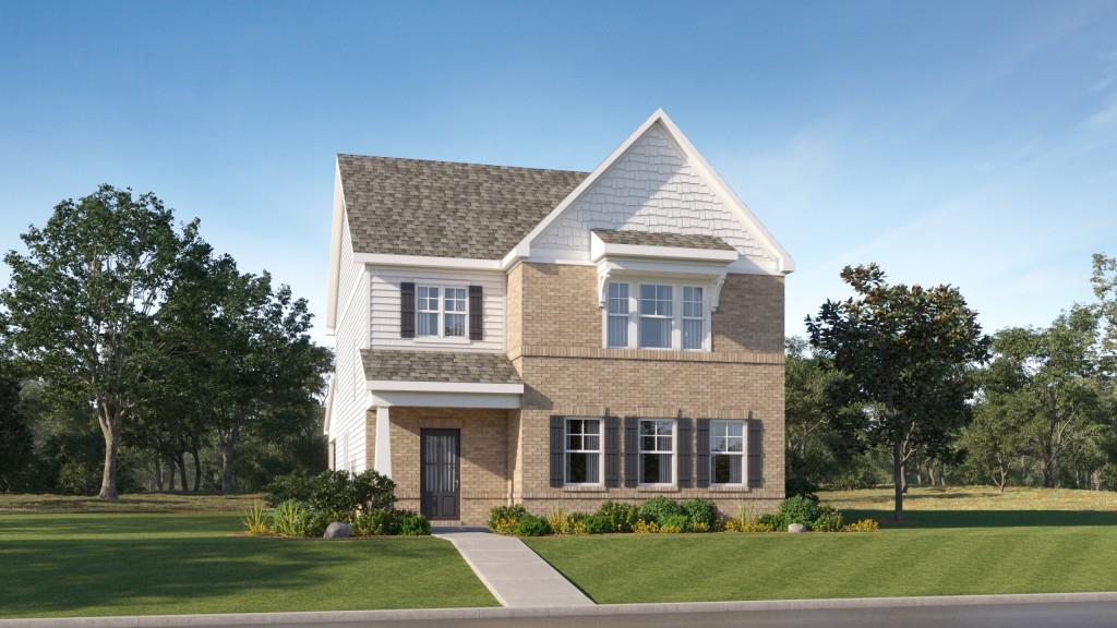 Welcome to Forrest Crossing!This new two-story home is designed for modern living and entertainment. Upon entry is a sprawling family room with a center fireplace ideal for cozy gatherings, which seamlessly connects to a chef-ready kitchen and an airy dining room. Nearby, a convenient mudroom offers direct access to a rear porch for outdoor moments. On the top floor, all four bedrooms provide peaceful retreats, including the luxurious owner's suite with a spa-like bathroom and private walk-in closet. Prices, dimensions and features may vary and are subject to change. Photos are for illustrative purposes only.