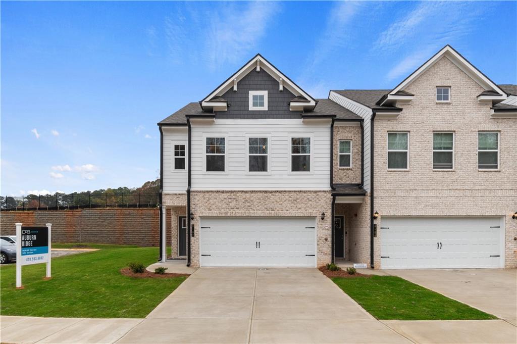 Live in the heart of it all — just minutes from Downtown Fayetteville, Trilith Studios, Fayette Pavilion, Line Creek Brewery, and more! Welcome to The Luca by DRB Homes — a thoughtfully designed and stylish floor plan offering 1,849 square feet of modern living. This beautifully appointed home features 3 spacious bedrooms, 2.5 bathrooms, and a versatile media loft, perfect for a second living space, home office, or playroom. The open-concept main level is ideal for entertaining, showcasing luxury vinyl plank flooring throughout the common areas and a gourmet kitchen equipped with 42-inch soft-close cabinetry, sleek quartz countertops, and stainless steel appliances. Even the secondary bathrooms are upgraded with quartz finishes, providing cohesive luxury throughout the home. For added convenience, essential appliances such as a refrigerator, washer, and dryer are included, ensuring a smooth, move-in-ready experience. Enjoy low-maintenance living with HOA-covered lawn care and exterior maintenance, plus access to resort-style amenities including a community swimming pool and cabanas — perfect for relaxing and socializing. With over 42 designated guest parking spaces, hosting friends and family is easy and stress-free. Whether you're commuting to the airport, heading to work at Trilith Studios, or exploring the vibrant local scene in Fayetteville, The Luca offers unmatched convenience, comfort, and community. Please note: If the buyer is represented by a broker/agent, DRB REQUIRES the buyer’s broker/agent to be present during the initial meeting with DRB’s sales personnel to ensure proper representation. If buyer’s broker/agent is not present at initial meeting DRB Group Georgia reserves the right to reduce or remove broker/agent compensation.