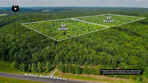 Vacant Land For Sale - 00 Nathan Dean Parkway<br/> Rockmart, GA 30153