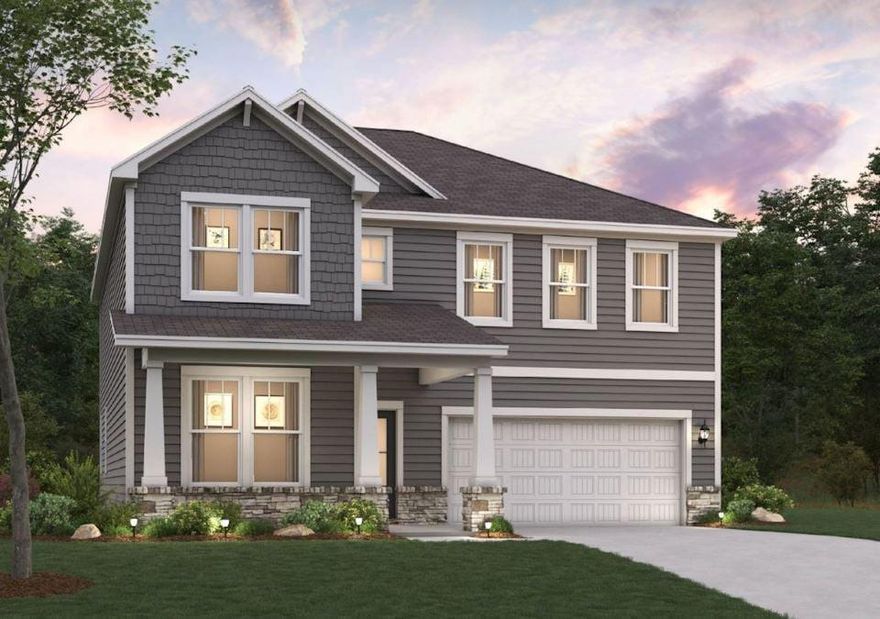 Welcome home to Dove Lake! Century Communities newest community in Grayson, GA. The Travis  J2 floorplan from Century Communities is sure to wow! With 5 bedrooms and 3 full bathrooms spread across 2774 square feet, this home offers plenty of space for comfortable living. Step inside to discover a modern open concept layout, perfect for entertaining friends and family. The main level boasts a guest bedroom with a full bath, providing convenience and privacy for guests or family. The kitchen is a chef's dream, with sleek white cabinets and elegant granite countertops providing both style and functionality. The large kitchen island is open to your dining and family room space. Upstairs, you'll find three additional guest bedrooms. All generously sized. The upstairs space also features an open loft area. Perfect for a media space, kids play area, home office, or more! The primary suite is oversized and a perfect place to relax after a long days work. Large walk in closet is sure to impress. Pre Grand Opening Pricing! Ask about our Incentives! List price does include incentives when financing with Inspire Home Loans.