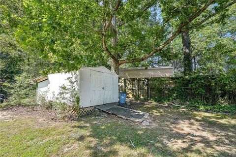 A home in Dawsonville