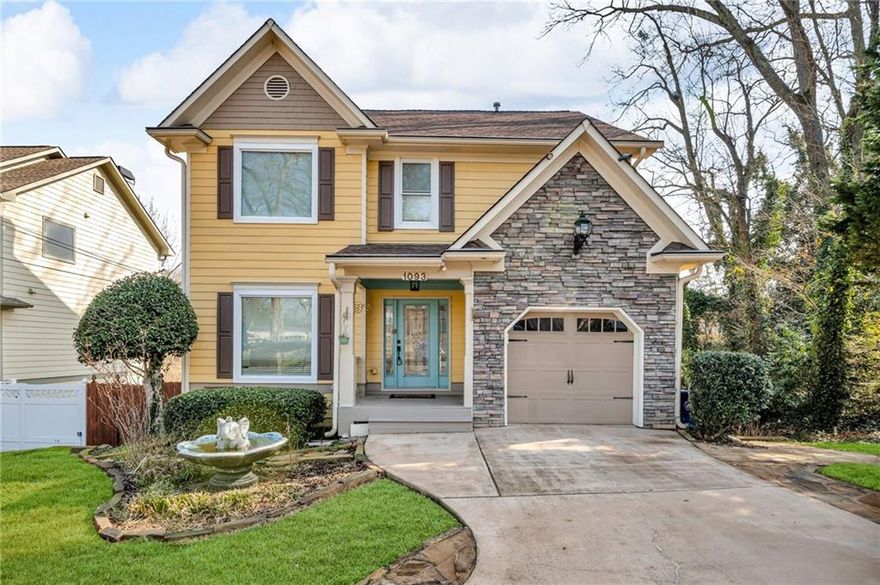 Welcome to this beautifully maintained 3-bedroom, 2.5-bath home in the heart of Historic Stone Mountain Village — just minutes from parks, trails, and local dining. This spacious home offers a bright, open layout with stylish finishes throughout, creating the perfect blend of comfort and convenience. Step inside to find a sunlit family room, a modern kitchen with stainless steel appliances, and an inviting dining area ideal for gatherings. The secondary suites feature a private jack-n-jill bath, while the oversized primary suite offers ample closet space, dual vanities and separate tub and shower. Section 8 OK.