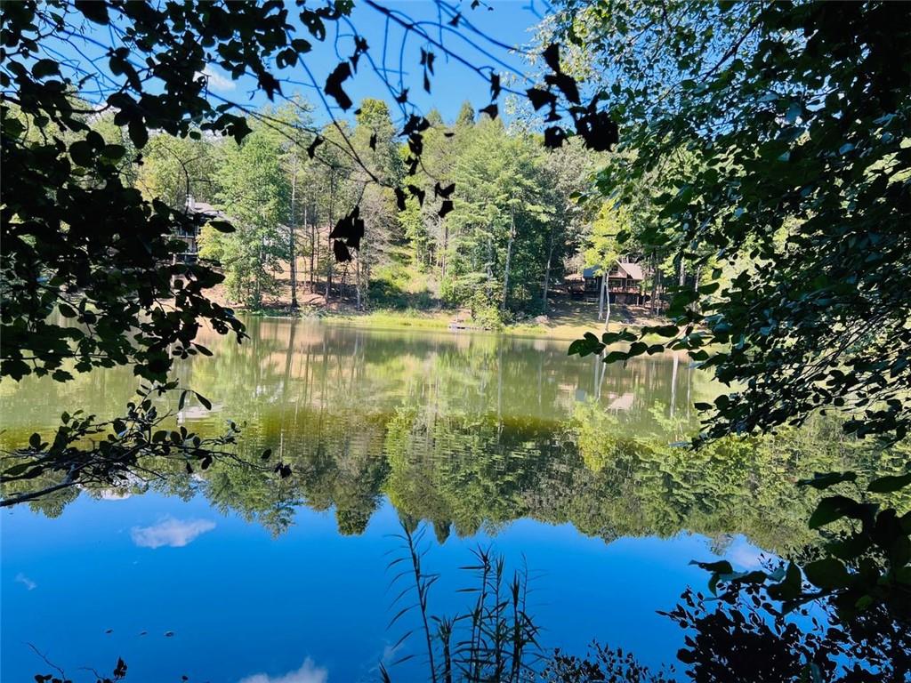1.2-acres overlooking the clear and deep Sisson Lake. Very private setting at the end of a long, shady road down to the lake. Power is already run to the property. Additional 5.92-acres is also available adjacent to this property. This Cherry Log location is perfect, situated just 6-miles from historic Blue Ridge and 12-miles from Ellijay, and less than 30 minutes to McCaysville GA/Copperhill TN with it's Riverwalk Shops. Cherry Log is a hidden gem of deep, shady hollows and rolling hills and sits on the Benton MacKaye Trail, accessible to over 300 miles of hiking trails, including the AT! Endless outdoor activities are nearby in the mountains with hikes to waterfalls, trout fishing, kayaking and whitewater rafting, mountain biking, festivals, and small towns to explore. There is always something to explore in the North Georgia mountains. The Rich Mountain wilderness and Lake Blue Ridge & Carter's Lake are also nearby. The quiet and seclusion here feel like you are miles from anywhere but is only one mile to Highway 515! There is magic in the land, and you will see and feel it here!