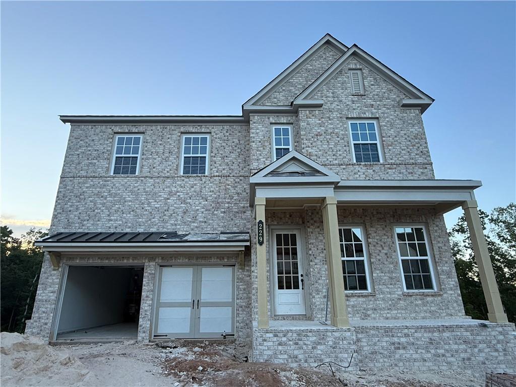 Welcome to your dream home in the established Chestatee community, where natural beauty meets lakeside golf course living. This Scarlet plan on a basement homesite at East Harbor II boasts a stunning lake view, low maintenance, a stately brick exterior, and 5 bedrooms with 4 bathrooms, combining peaceful sights, style, and functionality. A main-level guest suite with a full bath welcomes guests, while the gourmet kitchen, complete with a butler’s pantry, flows seamlessly into the living and dining areas for effortless entertaining. Upstairs, the luxurious primary suite features a spa-like bath with two (2) spacious walk-in closets. Each additional bedroom offers a walk-in closet with natural light, ensuring ample storage. With a 2-car garage, adjacent mudroom, and elegant design throughout, this home is perfect for comfortable living and unforgettable gatherings.
Located in Dawsonville, GA, East Harbor 2 at Chestatee offers a slice of luxury within a master-planned community. Highlighted by an award-winning 18-hole golf course designed by Denis Griffiths, Jr., residents enjoy first-class amenities including a clubhouse with dining, a private marina, and a Jr. Olympic pool. The active lifestyle is further supported by tennis and pickleball courts, bocce ball facilities, and a comprehensive trail system for outdoor enthusiasts. The lakeside pavilion and community square foster a strong sense of community through regular social gatherings and events. Additionally, the proximity to North GA Premium Outlets and the University of North Georgia offers convenience and leisure opportunities. East Harbor 2 seamlessly blends luxury living with the charm and tranquility of Dawsonville, making it an ideal community for those seeking quality, convenience, and a vibrant lifestyle.
This home has a projected delivery date of August/September 2025. For further details and information on current promotions, please contact an onsite Community Sales Manager.
Please note that renderings are for illustrative purposes, and photos may represent sample products of homes under construction. Actual exterior and interior selections may vary by homesite.