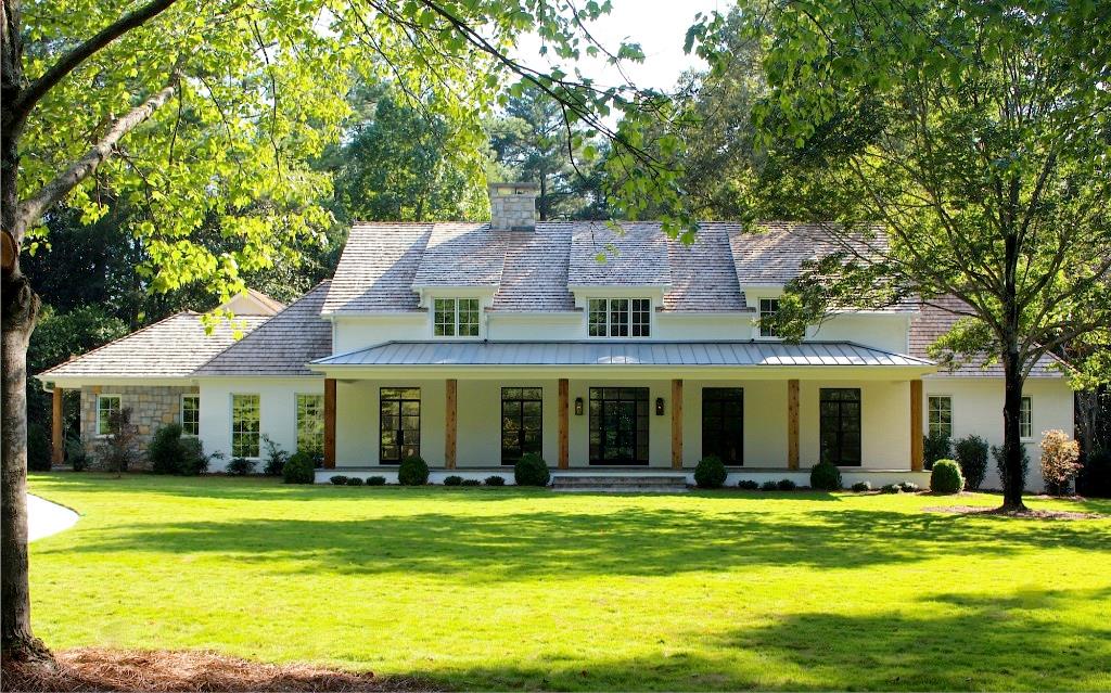 Completely remodeled home on almost 3 LEVEL acres in Tuxedo Park! 5 Bedrooms/5 Baths in main house with large bonus room that could be used as a bedroom. Pool, with plenty room for tennis court. 1 Bed/1 Bath in separate guest house that could be used for a studio, office, etc. Master on main with separate walk-in his/her closets. White oak hardwoods throughout main level, white marble kitchen countertops, wolf appliances, subzero refrigerator. Large covered porch with fireplace. Walking distance to Chastain Park. Designed by Kathy Siegel. Completion date of July 2015.