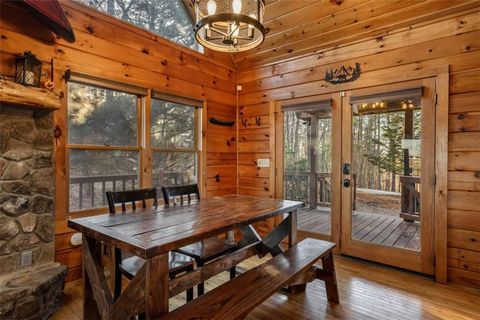 A home in Mineral Bluff