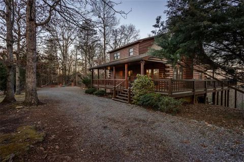 A home in Mineral Bluff