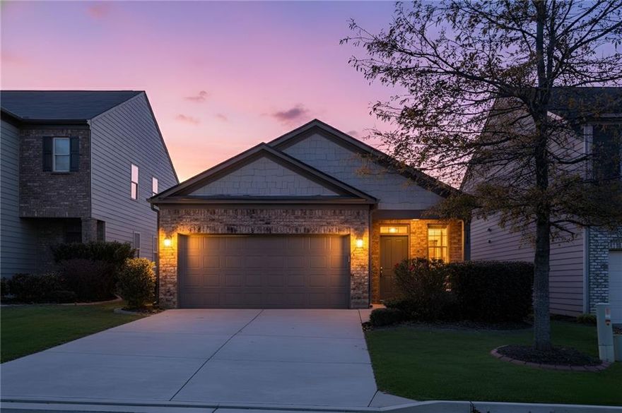 Welcome to this beautiful three-bedroom, two-bath home located in the desirable Blacks Mill Preserve community in Dawson County. Enjoy one level living in this turn key ranch with a perfect, level backyard completely fenced in for privacy. This turn-key home offers an inviting open floor plan filled with natural light and modern finishes throughout. The spacious kitchen flows seamlessly into the dining and living areas, creating the perfect space for entertaining or relaxing. The primary suite features a private bath and generous closet space, while two additional bedrooms offer comfort and flexibility for family, guests, or a home office. Incredible, private backyard with new, over-sized concrete patio for entertaining or relaxing.

Blacks Mill Preserve is a sought-after neighborhood featuring scenic walking trails, a community pool, and peaceful natural surroundings. Enjoy close proximity to grocery stores, shopping, and a variety of restaurants just minutes away. Ideally located near all that North Georgia has to offer, this home provides easy access to Lake Lanier, the North Georgia mountains, and endless opportunities for hiking, fishing, and boating. Experience the best of modern living in a serene setting—this home is truly move-in ready.