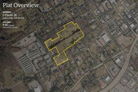 Vacant Land For Sale - Line Street<br/> Walton County, Loganville, GA 30052