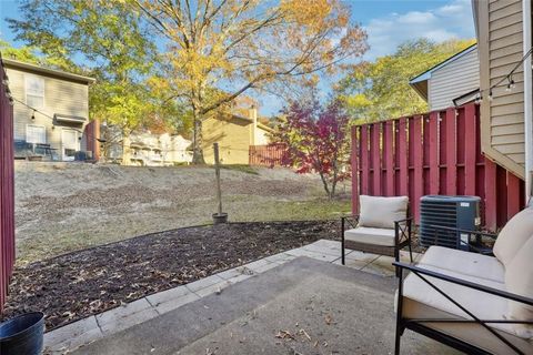 A home in Sandy Springs