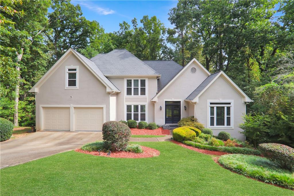 Discover 745 Winter Wind Way in the highly sought after community of Wildwood Springs. A prime location just minutes from schools, shopping, restaurants, and Leita Thompson Park. Updated kitchen with double oven, built in microwave, wine fridge, gas cooktop, granite countertops and large island (2019). Walk-in pantry and laundry room off of kitchen and deck overlooking private wooded backyard. Primary Bedroom with his and hers vanities and office on main level. Upstairs are 3 additional bedrooms and 2 bathrooms. The basement is finished with a bedroom, bathroom, living room with wet bar, beverage fridge and deep freezer, game room and additional storage. The home is un-furnished. Includes all HOA amenities which includes pool, tennis courts, basketball court and clubhouse. Main floor HVAC system, water heater and windows (2024) Upstairs HVAC (2019) and Basement (2016).