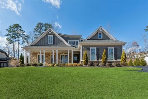 A home in Dawsonville