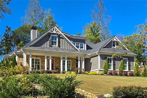 A home in Dawsonville