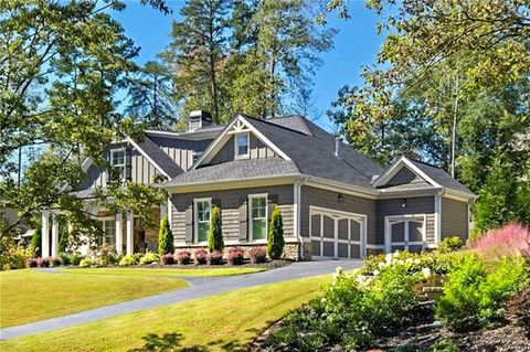 A home in Dawsonville