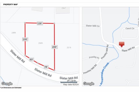 Vacant Land For Sale - 2509 Slater Mill Road<br/> Douglas County, Douglasville, GA 30135