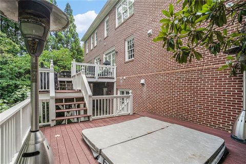 A home in Sandy Springs