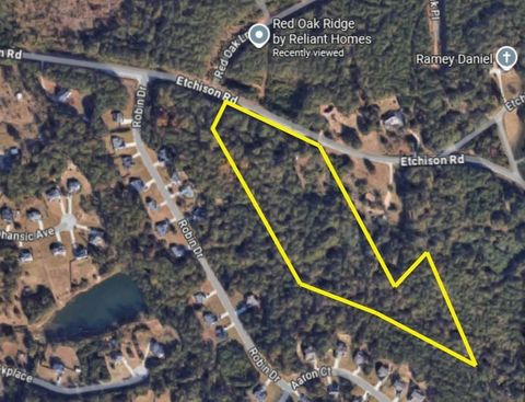 Vacant Land For Sale - 3480 Etchison Road<br/> Walton County, Loganville, GA 30052