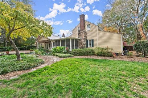 A home in Sandy Springs