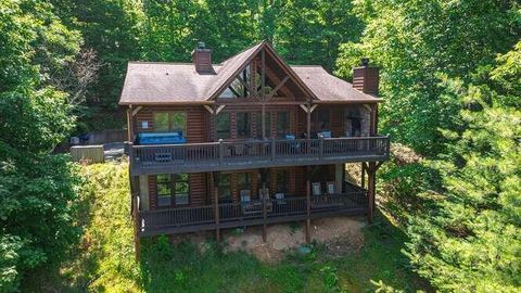 A home in Mineral Bluff