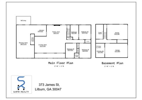 Homes For Rent - 373 James Street<br/> Lilburn, GA 30047