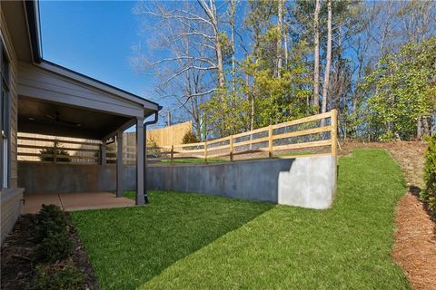 A home in Sandy Springs