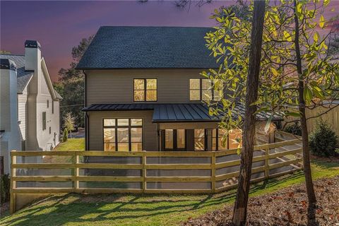 A home in Sandy Springs