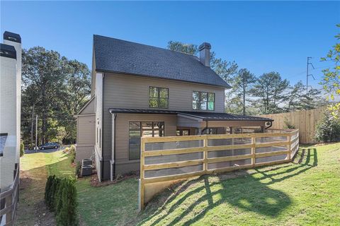 A home in Sandy Springs