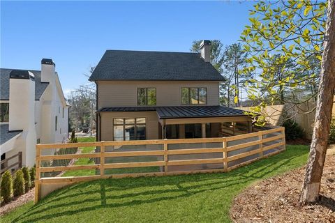 A home in Sandy Springs