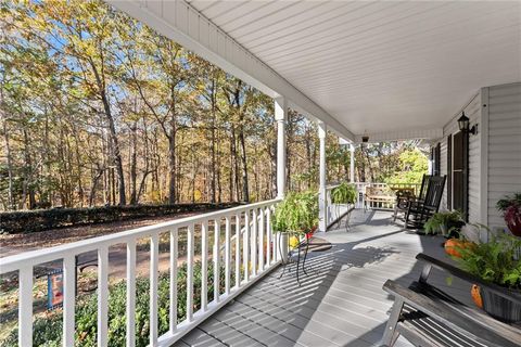 A home in Dawsonville