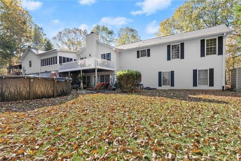 A home in Dawsonville