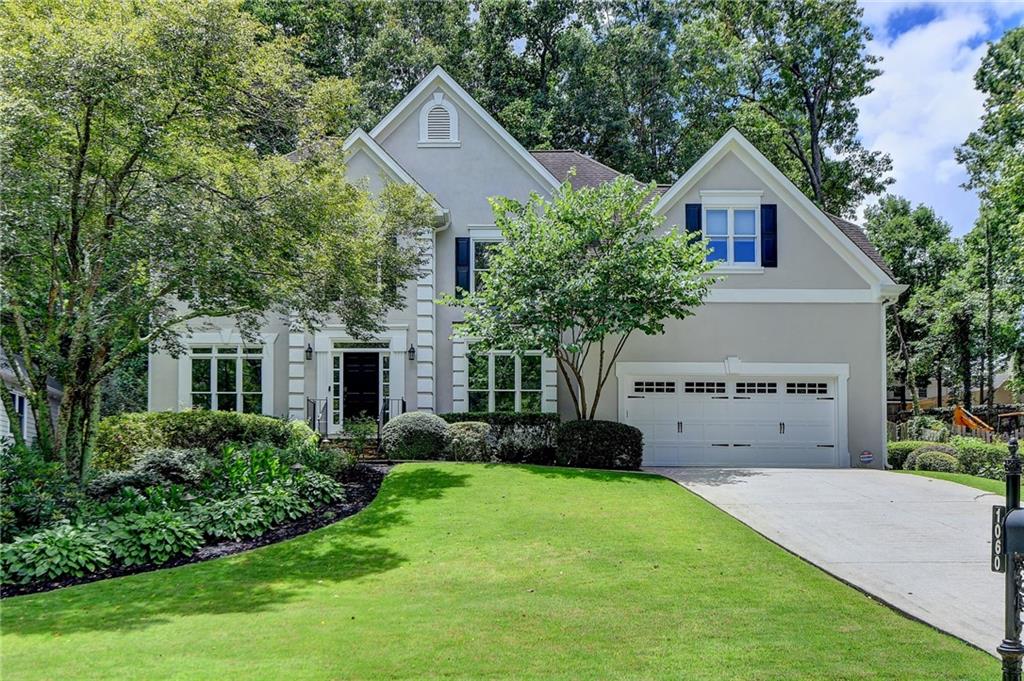 This stunning, move in ready 5 bedroom, 3.5 bath property offers amazing natural light from large windows throughout the home. Awesome floor plan is great for entertaining! You will love energy efficient updates which include remote fans, LED lights, thermal tinted windows & 3 zone heating/cooling systems that provide year-round comfort & lower energy costs. For those chilly mornings or evenings, a gas fireplace in the family room makes it extra cozy. Interior & exterior newly painted, with renovations & maintenance updates throughout home including a Luxury Owners Suite Bath with heated shower floor. The fully finished daylight basement offers an incredible in-law suite/office space/Theatre which has recessed lighting & includes full kitchen, full bath, bedroom, family room, playroom, & tons of additional storage space. A private outdoor paved entrance is wheelchair accessible. Professionally installed 4-zone, rain smart sprinkler system & auto timed landscape lighting enhances curb appeal. Lots of space to entertain! Imagine lounging on your deck, hosting memorable BBQ’s while your kids, guests & pets roam freely with no worries in this fully fenced backyard with pathways & fire-pit. This is your opportunity to live in style in a swim-tennis community. Don’t miss out!
