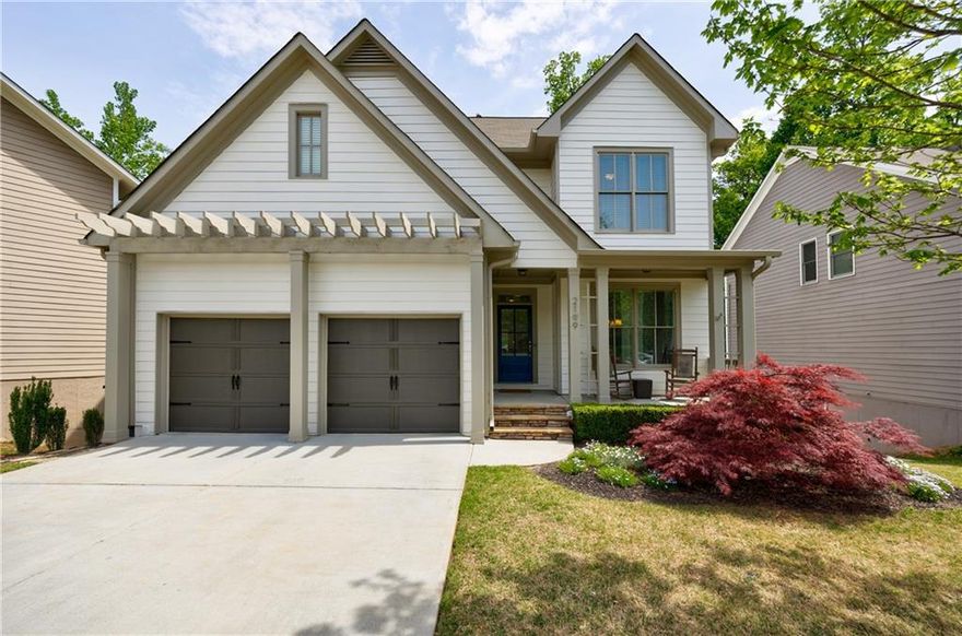 CHIC RETREAT, CHIC STREETS. Seamless indoor/outdoor integration and a fully equipped basement elevate this five-bedroom, four and one-half-bathroom Upper Westside gem to 'exceptional' status. Nestled within the sought-after Bolton Academy, Sutton Middle and North Atlanta High School districts, it stylishly pairs versatility with urban convenience. Integrating refinished walnut hardwood floors with an abundance of natural light, the main level features a formal dining area, a kitchen with granite countertops and an eat-in area overlooking a sun-drenched living room. Enjoy al fresco dining and relaxation on the covered and uncovered patio levels, complete with a beautiful fire pit area with a stone surround - perfect for roasting marshmallows under the stars. Upstairs, discover a spacious primary bedroom featuring a spa-inspired en suite with a separate shower and bathtub, offering a serene retreat after a long day. Three additional spacious secondary bedrooms with two full bathrooms provide plenty of space for residents and guests alike. The finished basement-complete with a Humidor for easy access to cigars and bourbon-is a dream for sports and entertaining enthusiasts, boasting dedicated space for dining, watching TV, playing video games and working out. Offering a perfect balance of luxury and convenience, the diverse and vibrant Upper Westside community is a place where residents enjoy a true sense of belonging. Known for its tightly knit social structure and frequent events for all ages, it offers proximity to The Works, Publix, Westside Park and Upper Westside Village. Enjoy convenient recreation at Collins Park with its playground and trails, as well as easy access to Midtown, I-285 and I-75. Elegant urban living meets suburban comfort at 2199 Collins Ridge Drive. Welcome home. Incentives for using preferred lender.